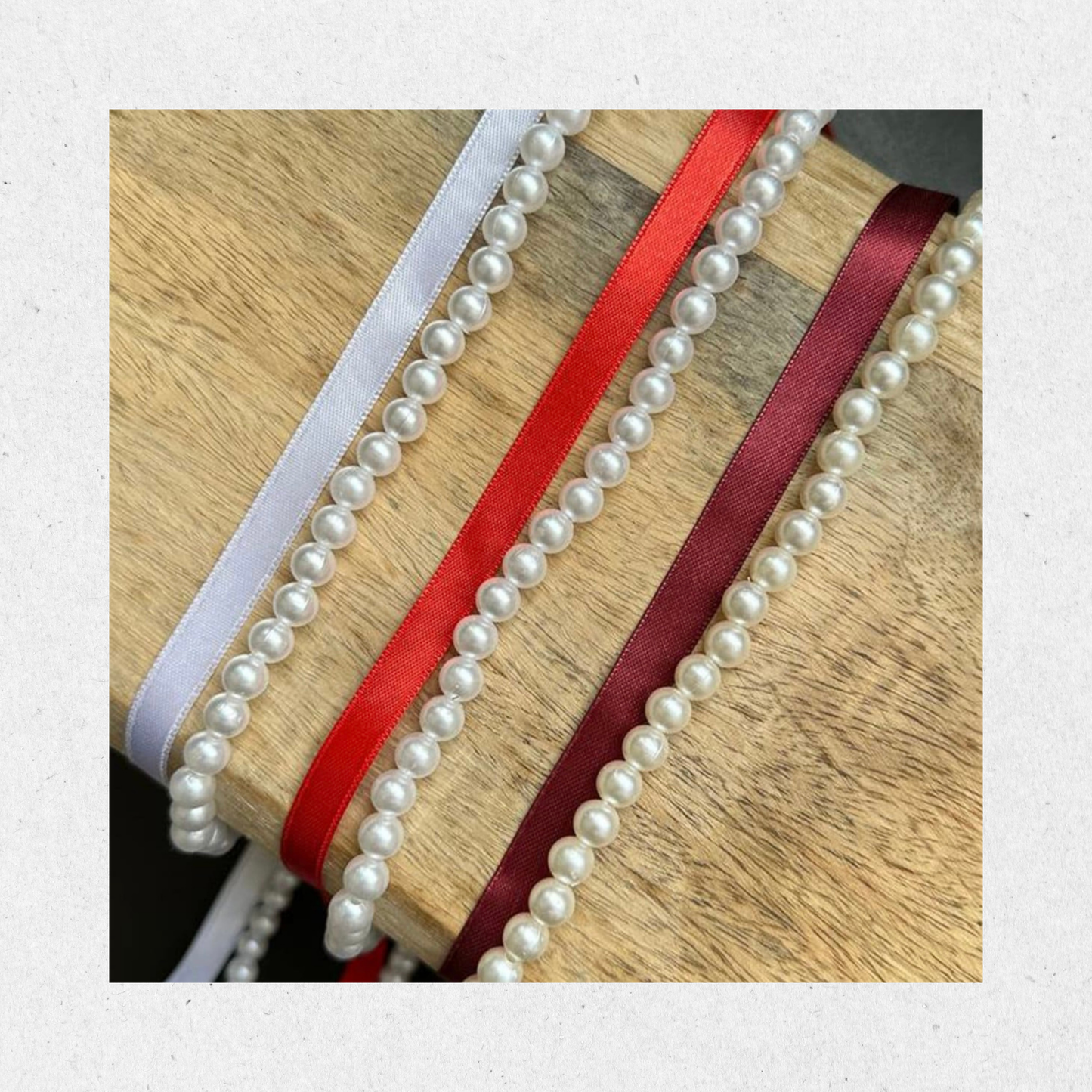 İncili Kurdele | Elegantes Ringband mit Perlen für Verlobung & Nişan