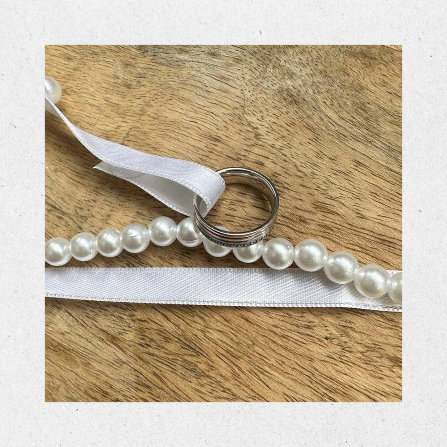 İncili Kurdele | Elegantes Ringband mit Perlen für Verlobung & Nişan