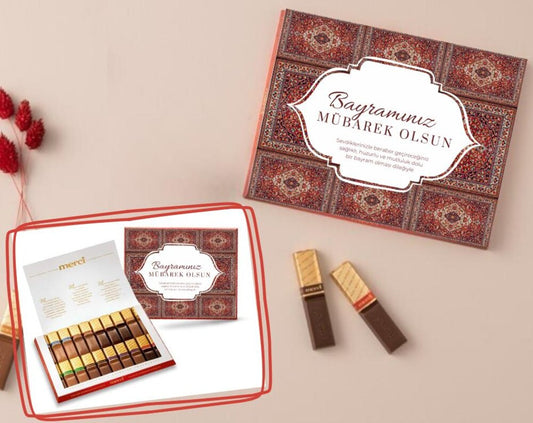 Merci Chocolate Wrappers Bayram & Eid | Ramadan Gift Wrapping | Ramadan Gift | Eid Mubarak | Bayram Gift